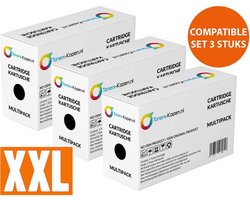 Brother TN-2320 TN2320 TN-2310 TN2310 Toner Zwart 3-pack - 15.600 pagina's totaal - Huismerk Compatible - Geschikt voor Brother DCP-L2500 Series Brother DCP-L2500D Brother DCP-L2520DW Brother DCP-L2540DN Brother DCP-L2560DW Brother DCP-L2700DW