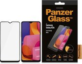 panzerglass geschikt voor samsung galaxy a20s - black case friendly
