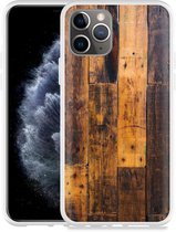 Geschikt voor Apple iPhone 11 Pro Hoesje Special Wood - Designed by Cazy