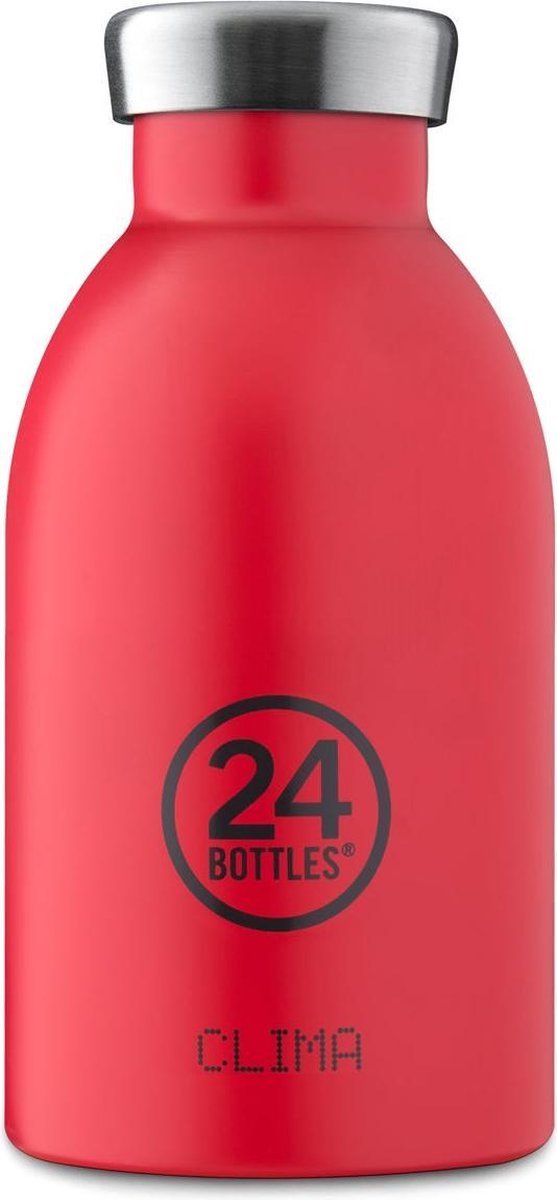 24Bottles Thermosfles Clima Bottle Hot Red - 330 ml