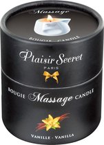 Plaisirs Secrets Massagekaars Vanille - 80 ml
