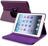 iPad Mini 2 hoesje Multi-stand Case 360 graden draaibare Beschermhoes Paars