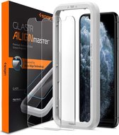 Spigen GlastR AlignMaster voor Apple iPhone 11 Pro / iPhone X/XS - 2-pack
