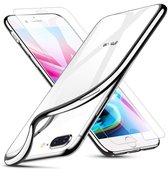 MMOBIEL Screenprotector en Siliconen TPU Beschermhoes voor iPhone 7 Plus - 5.5 inch