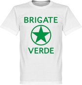 Brigate Verde Celtic T-Shirt - Wit - XL