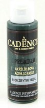 Cadence Premium acrylverf (semi mat) Olijfgroen 01 003 5100 0070  70 ml