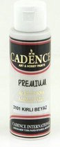 Cadence Premium acrylverf (semi mat) Dirty - wit 01 003 3101 0070  70 ml