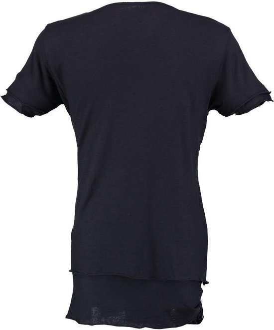 Pure white donkerblauw lang zacht 