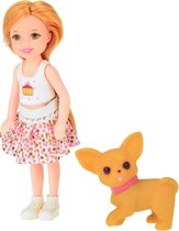 Toi-toys Pop Met Hond Gekleurd Rokje 14 Cm