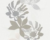 BLOEMEN BEHANG | Botanisch - beige grijs wit - A.S. Création Esprit 10