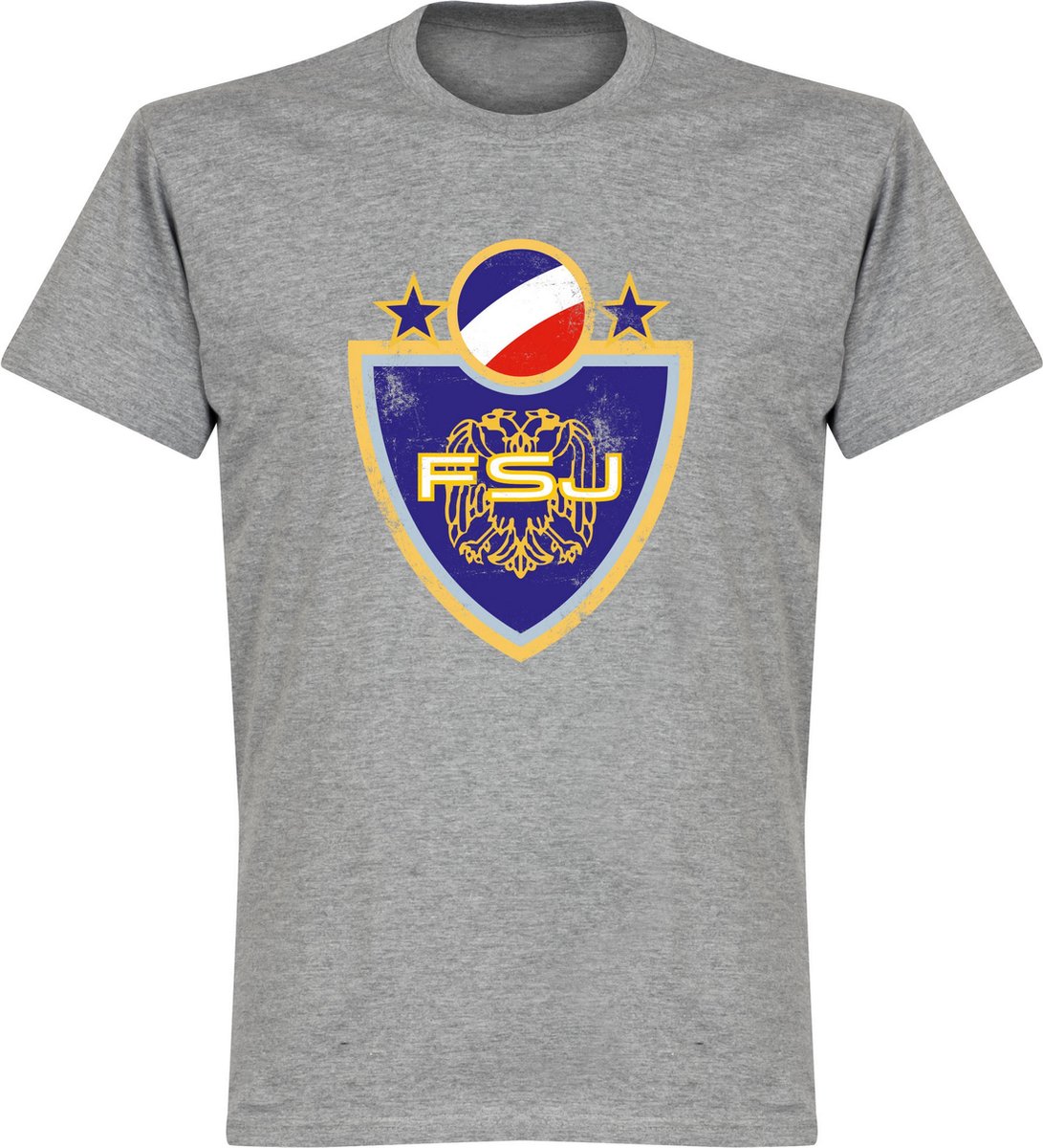Joegoslavië Logo T-Shirt - Grijs - S