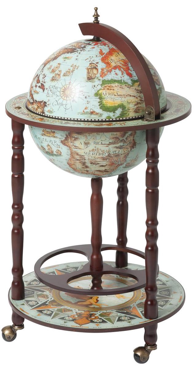 Leichhardt B -Brulo - Wereldbol - Globe - Globebar - barglobe - 36 cm - Brulo
