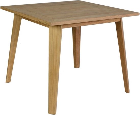 Table Bellinzona 90x90x75 cm teck | bol.com