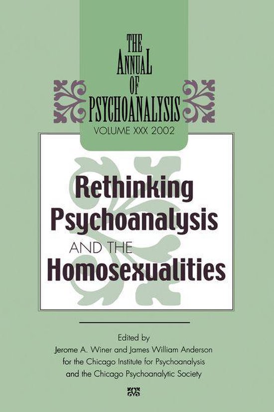 The Annual of Psychoanalysis, V. 30 - cover