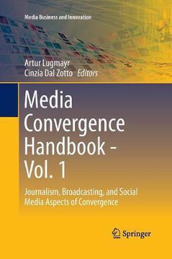 Media Business and Innovation- Media Convergence Handbook -  ... - cover