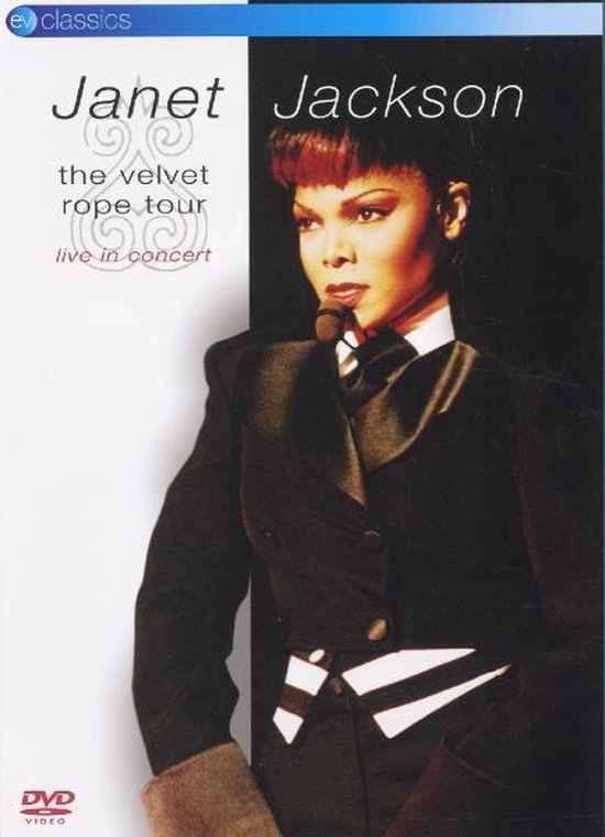 Cover van de film 'Janet Jackson - The Velvet Rope Tour'