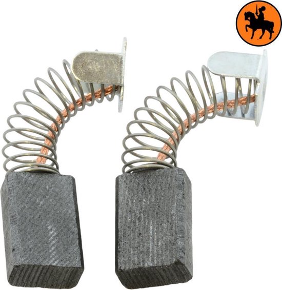 Balai de charbon pour couteau / scie Makita 9924DB - 6x10x15mm