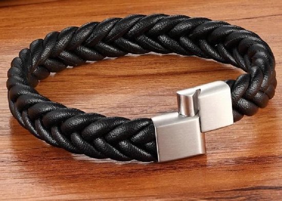 Sorprese Heren armband - 21 cm - Zwart - Sorprese