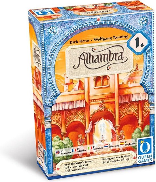 Boek: Alhambra - Uitbreiding 1 De Gunst Van De Vizier, geschreven door Queen Games