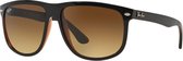 Ray-Ban RB4147 609585 - zonnebril - Top Black On Brown/Brown Gradient - 60mm