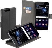 MP Case zwart book case style voor Huawei P10 PLUS / PLUS DUAL wallet case