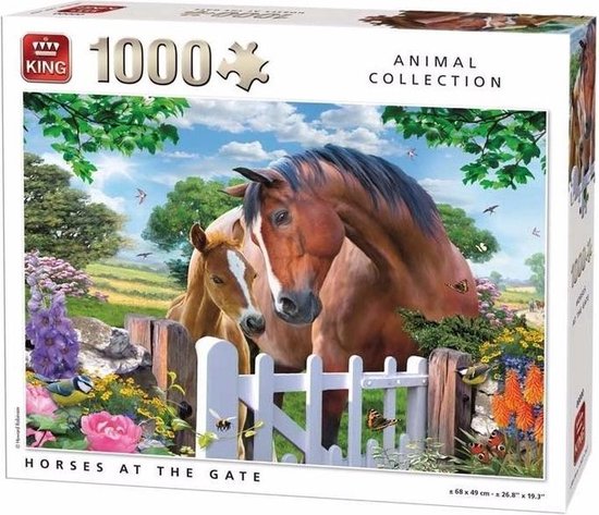 Paarden puzzel 1000 stukjes | bol