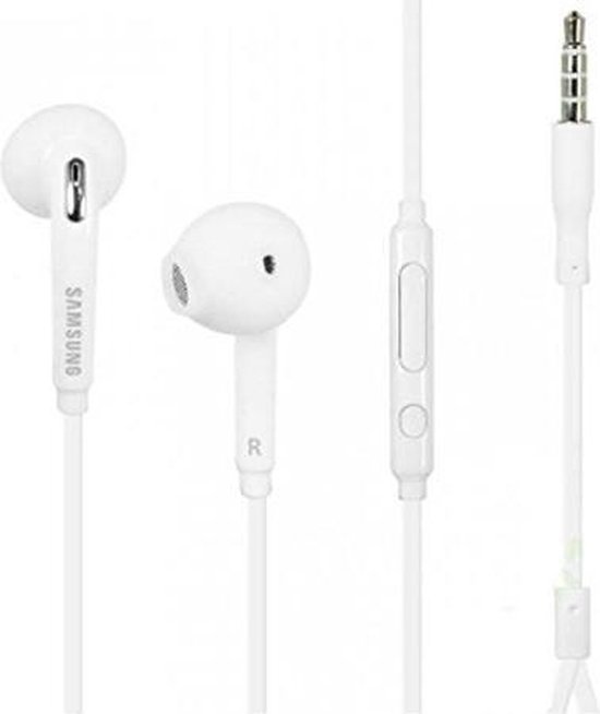 Headset/oordoppen/oordopjes/oortjes voor Samsung S7 S7 Edge S6 S6 Edge met  knopje voor ges | bol.com