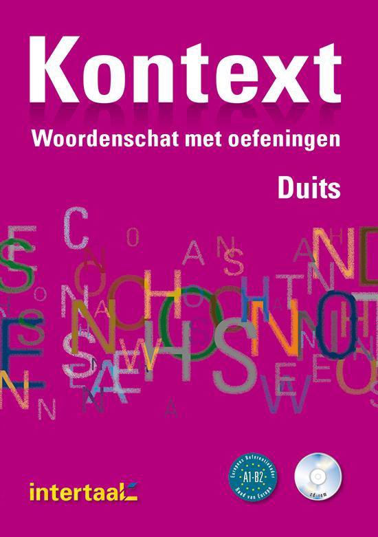 Cover van het boek 'Kontext - Woordenschat Met Oefeningen Duits + Cd-Rom'