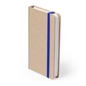 A6 notitie schrift met blauw elastiekje - notitieboekjes