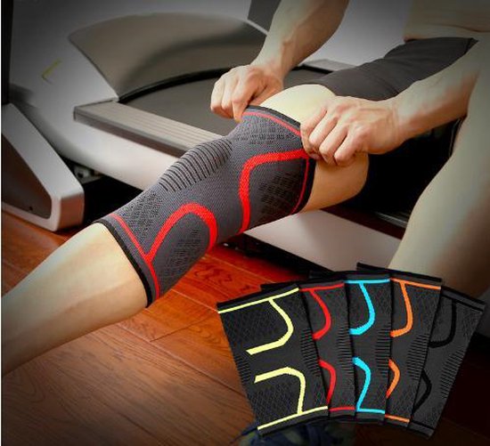Sport Plein Kniebrace Kniebandage - Unisex - Linker en Rechter Knie