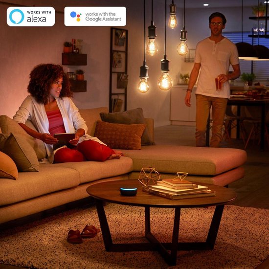 Filament Lamp - White - G93/E27 - losse lamp - Bluetooth