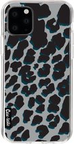 Casetastic Apple iPhone 11 Pro Hoesje - Softcover Hoesje met Design - Leopard Print Grey Print