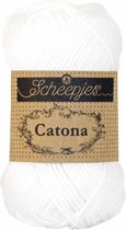 106 SNOW WHITE Scheepjes Catona 25 gram