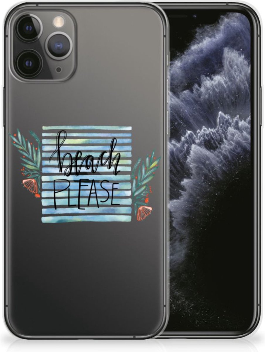Apple iPhone 11 Pro Telefoonhoesje met Naam Boho Beach