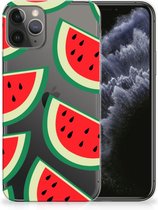 Geschikt voor iPhone 11 Pro Siliconen Case Watermelons