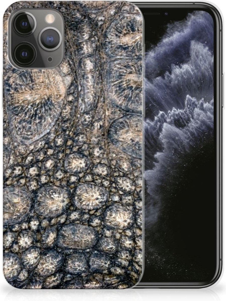 Apple iPhone 11 Pro TPU Hoesje Krokodillenprint