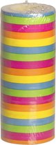 Boland - Rol papieren serpentines Regenboog  Neon - Verjaardag, Kinderfeestje, Carnaval - Regenboog