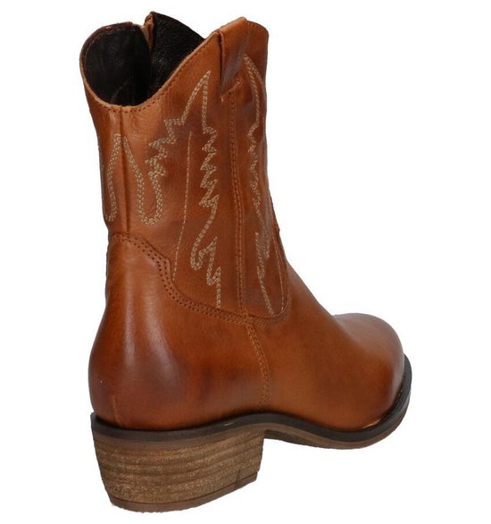 River Woods Serena Cognac Enkellaarzen Dames 41 | bol.com