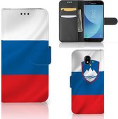 Protection Téléphone Samsung Galaxy J5 2017 Portefeuille Drapeau Slovène