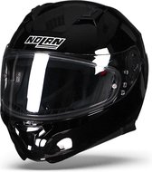 Nolan N87 Classic N-Com Glossy Zwart Integraalhelm - Motorhelm - Maat M