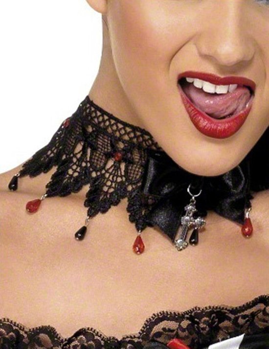 SMIFFYS - Zwarte halsband voor vrouwen - Accessoires > Sieraden | bol.com