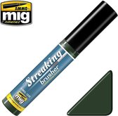 Mig - Streakingbrusher Green-grey Grime (Mig1256) - modelbouwsets, hobbybouwspeelgoed voor kinderen, modelverf en accessoires