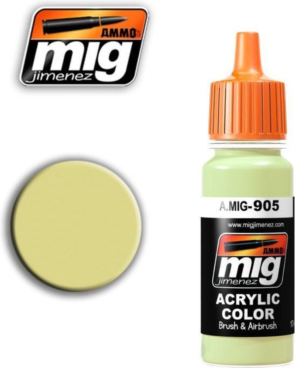 AMMO MIG 0905 Dark Yellow Shine - Acryl Verf flesje