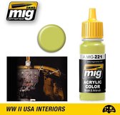 AMMO MIG 0221 FS 33481 Zinc Chromate Yellow - Acryl Verf flesje