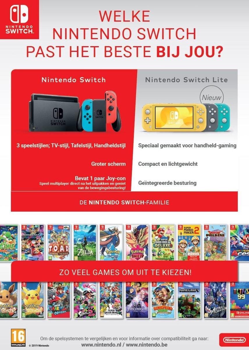 Nintendo Switch Lite Grijs – compacte handheld console thumbnail 3