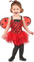 Verkleedkostuum lieveheersbeest voor meisjes Carnavalskleding - Verkleedkleding - 134/146
