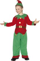 SMIFFYS - Elf kostuum voor jongens Kerst - 116/128 (4-6 jaar)