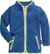 Playshoes Fleecejack Knit Fleece Junior Blauw Maat 116