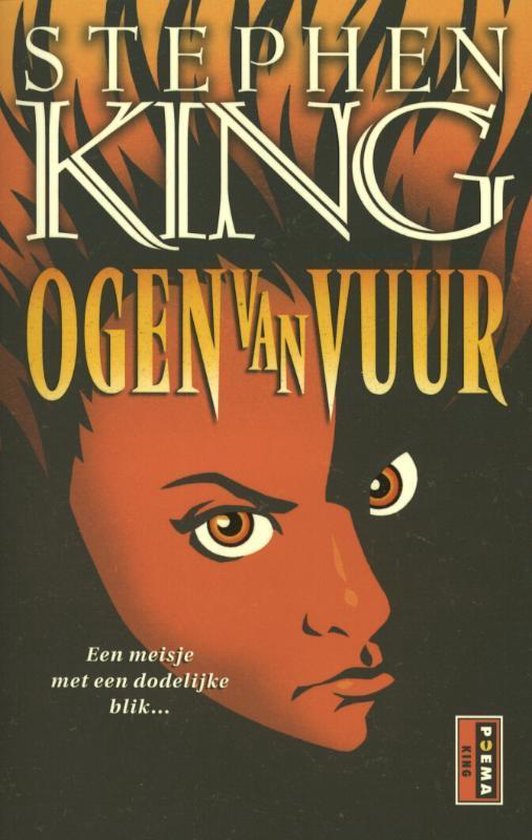 Cover van het boek 'Ogen van vuur' van Stephen King