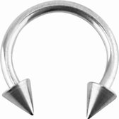 Circular Barbell piercing - 2,4 mm x 12 mm